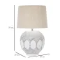LAMPA STOŁOWA Z ŻYWICY ROT. ATENE 38X59 cm
